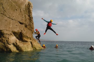 Coasteering on the Isle of Wight
